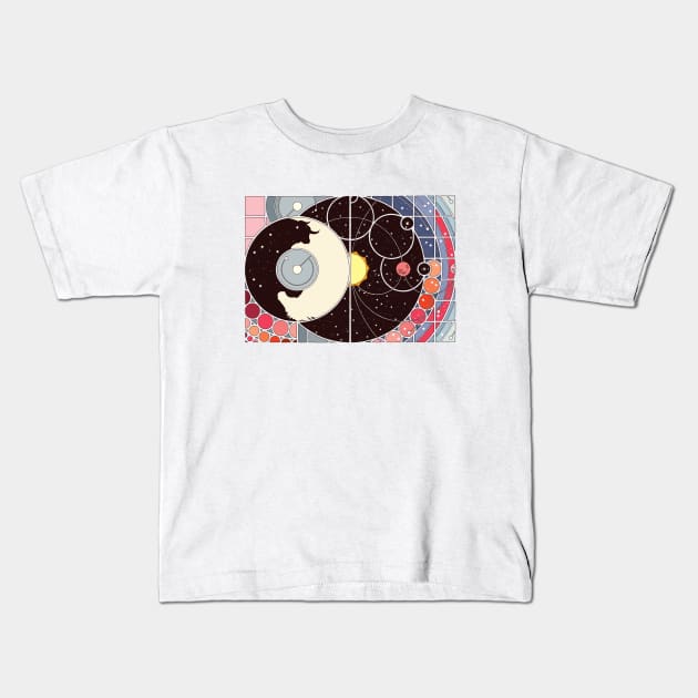 Music of the Spheres Kids T-Shirt by jesse.lonergan